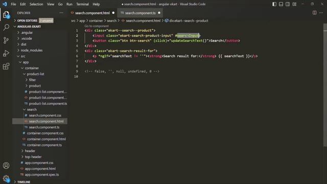 #29 Template Reference Variable | Angular Component & Directives | A Complete Angular Course смотреть онлайн