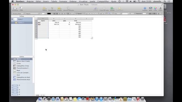 MacTutorial: Numbers Básico смотреть онлайн