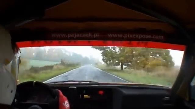 Alfa Romeo 75 onboard and crash on second run смотреть онлайн