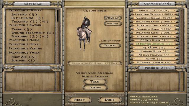 Mount And Blade Warband - Episode 3 - Floris Evolved Mod - Warmaids Ride Again