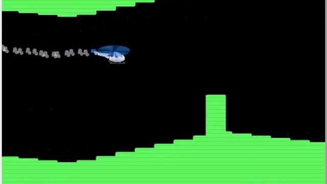 Helicopter game / Fly the copter record 6810 points! смотреть онлайн
