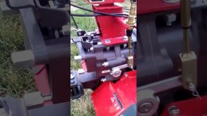 Мотоблок WEIMA (Вейма) 1000N-6 KM NEW .  Первые часы работы .