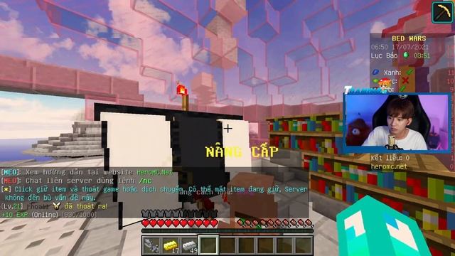 T Gaming Minecraft Bedwars Cùng Noob Team смотреть онлайн