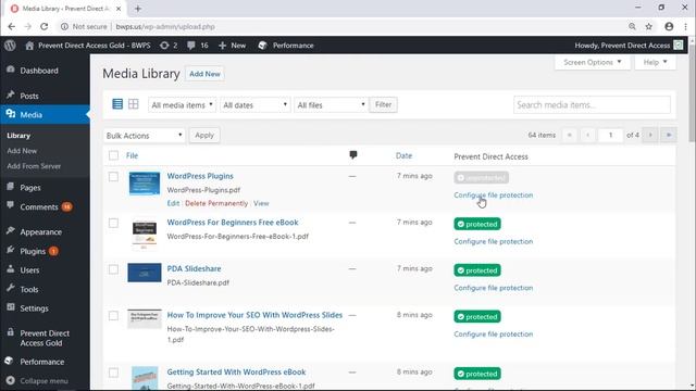 Restrict WordPress File Access to Logged-in Users - PDA Gold (2021) смотреть онлайн