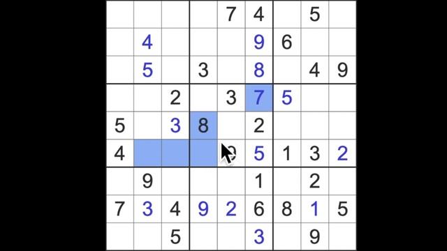 Sudoku solution – The Guardian sudoku 8 June 2023 Hard level смотреть онлайн