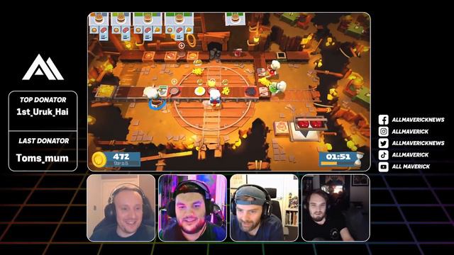 Overcooked 2 Funniest Moments | Stream Highlights