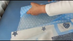 Как сшить из пододеяльника простынь и наволочку.