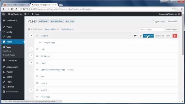 How to Better Manage WordPress Pages with Nested Pages смотреть онлайн