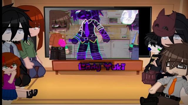 Past Aftons [+Henry] react to... the future!? || Afton Family || Part 3/3 || Lady Yuki смотреть онлайн