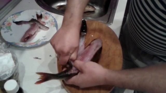 Быстро разделать окуня. смотреть онлайн