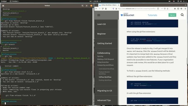 Gitflow Workflow Session смотреть онлайн