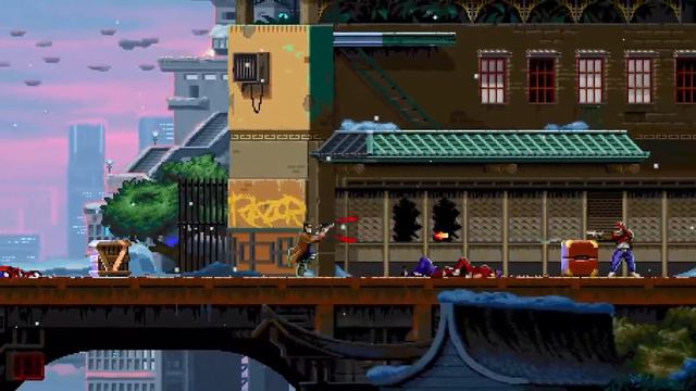 Huntdown - 2D Cyberpunk Trailer | PS4 смотреть онлайн