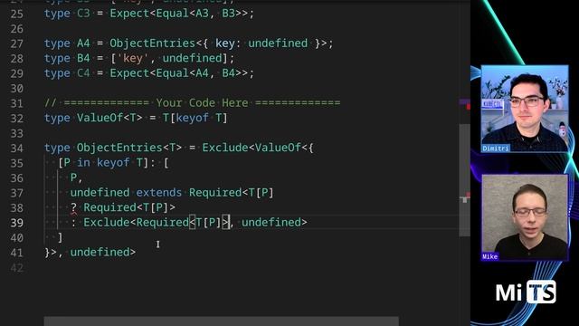 ObjectEntries with Mike Poteat - TypeScript Type Challenges #2946 [MEDIUM] смотреть онлайн