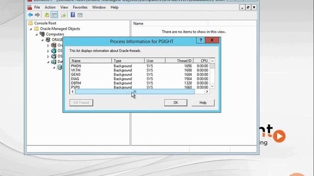02 06 Oracle Database 12c Fundamentals Demo Background Processes смотреть онлайн