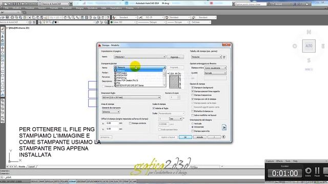 STAMPA FILE PNG DA AUTOCAD смотреть онлайн