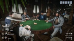 Red Dead Redemption 2 - Испытание «ИГРОК 4» как пройти  ПОКЕР [Сан-дени]