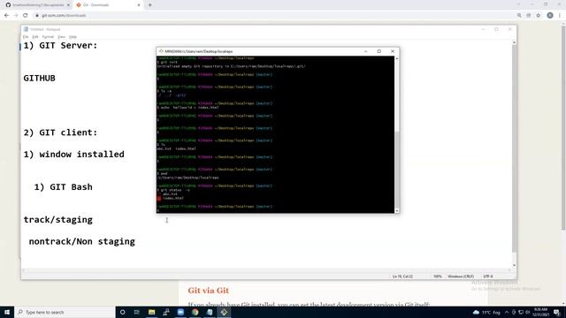 Lecture - 4: How to connect Git Repository | GIT tutorials смотреть онлайн