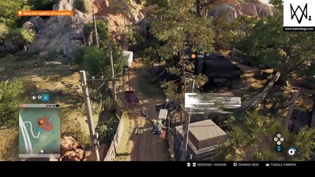 WATCH_DOGS® 2 Steal the registry of occupant смотреть онлайн