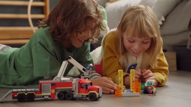 LEGO CITY TŰZVÉDELMI EGYSÉG 60282 смотреть онлайн