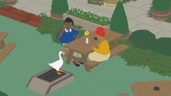 be awarded a flower [ Untitled Goose Game FAST Walkthrough ]