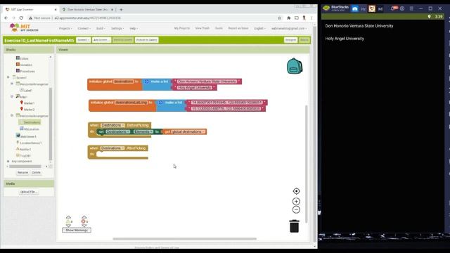 MIT App Inventor - Maps, Sensors, TinyDB, Notifier смотреть онлайн
