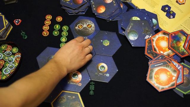 Twilight Imperium. Полный обзор игры. Часть 1. Гексы, доменные маркеры и задания. смотреть онлайн