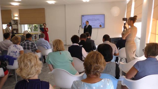 Открытие модельной библиотеки в р.п. Лунино