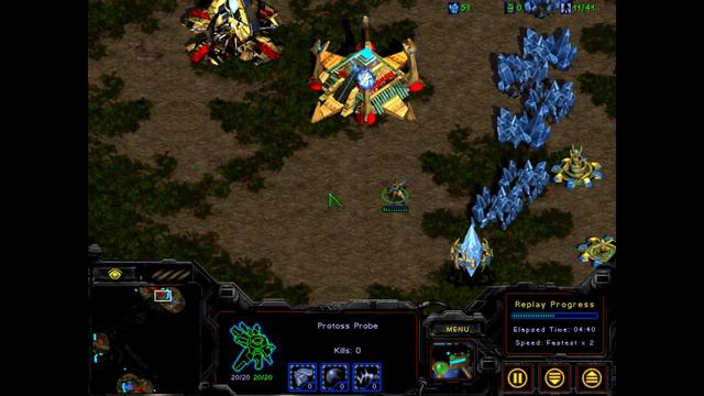 star craft 1 protoss photon cannon rash смотреть онлайн