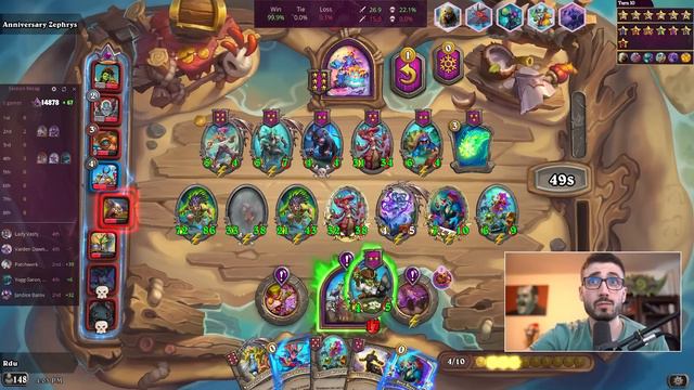 On the Lookout for Big Stats | Hearthstone Battlegrounds смотреть онлайн