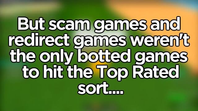 Roblox Scam Games are being BOTTED to the front page смотреть онлайн