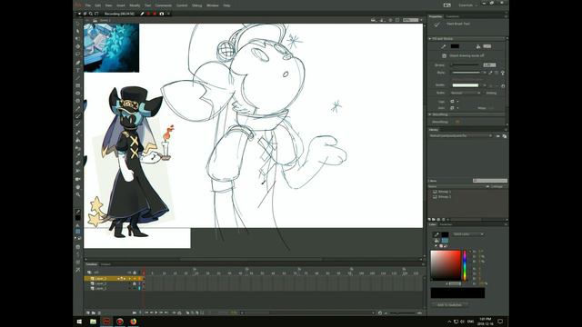 Nelnal's Cyan Fanart Speedpaint смотреть онлайн