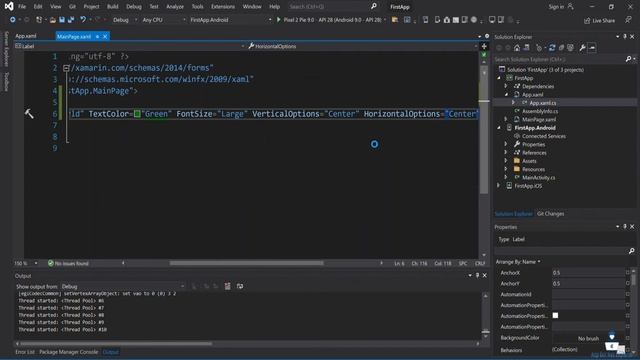 Build iOS & Android Apps with Xamarin Forms and C# Using Visual Studio 2019 & Emulator смотреть онлайн