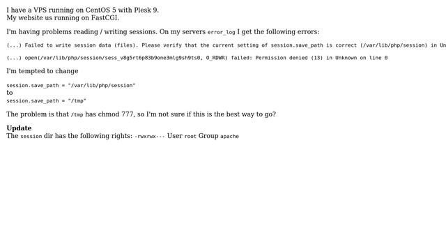 DevOps & SysAdmins: Failed to write session data (2 Solutions!!) смотреть онлайн