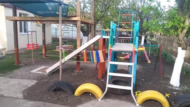 Детская площадка своими руками смотреть онлайн