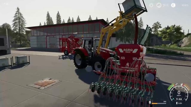 Farming Simulator 2019. Прохождение часть 1. Итак начнем. смотреть онлайн