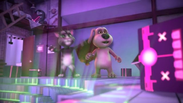 ?A DANGEROUS GAME - Talking Tom & Friends Special Feature Cartoon смотреть онлайн