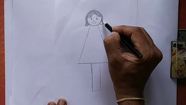 draw women / girl with basic shapes / draw with shapes / drawing for kids смотреть онлайн