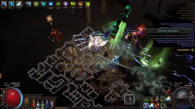 Path of Exile - Level 92 update on my Metamorph Softcore Tri-Element Elemental Hit Mine character смотреть онлайн
