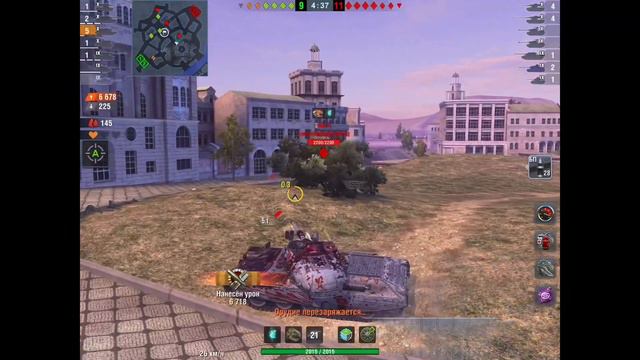 БОЙ В ЛУЧШЕМ РЕЖИМЕ WOT BLITZ | 25K УРОНА | КОММЕНТАРИИ К БОЮ | ZLOBINA LIZA смотреть онлайн