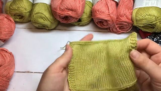 Обзор пряжи. sandnesgarn Tynn line, хлопок, вискоза, лён смотреть онлайн