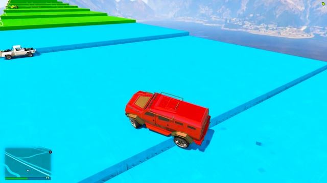 КАК ДАЛЕКО ОГРОМНЫЙ РОЛЛС-РОЙС СМОЖЕТ ЗАБРАТЬСЯ ПО СТУПЕНЬКАМ ЛЕСТНИЦЫ? ЭКСПЕРИМЕНТЫ В ГТА 5 ОНЛАЙН смотреть онлайн