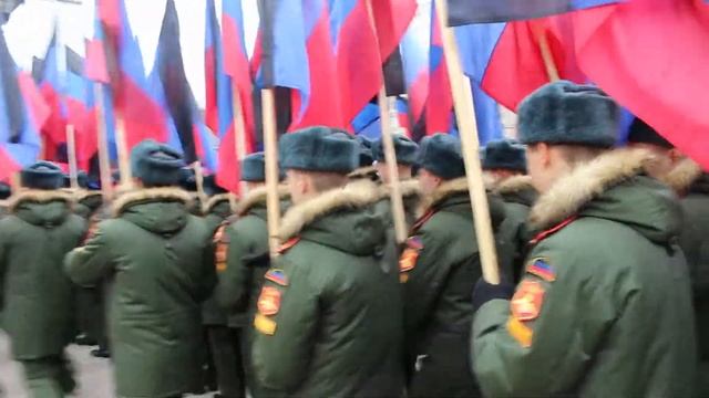 Открытие праздника "День Государственного Флага ДНР" смотреть онлайн