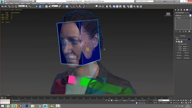 Анимация персонажа в 3D Max. Часть 1 (Скелет) смотреть онлайн