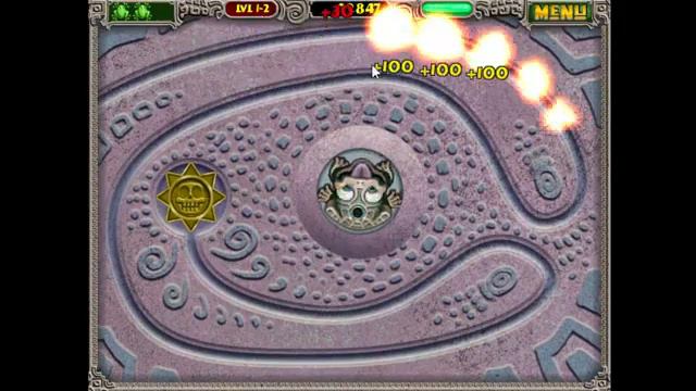 Zuma Deluxe Level 1-2 In 3 Seconds