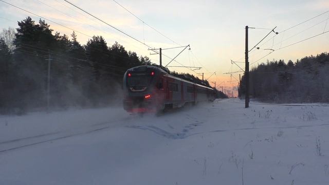 Дизель-поезд "Орлан" РА3-048 Сообщением №6377/6378 Верхняя Пышма - Шарташ Свердловская ЖД РЖД 2023 смотреть онлайн