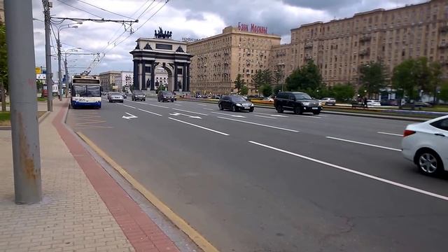 Эскалатор станции метро "Парк Победы", г. Москва смотреть онлайн