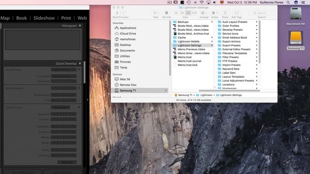 Lightroom CC en SSD externo смотреть онлайн