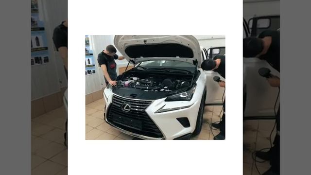 Бронирование капота, фар, зеркал и порогов на Lexus NX300 смотреть онлайн