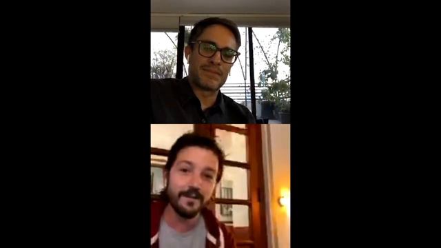 Diego Luna, Gael García Bernal on Instagram Live for Ambulante 4/14 смотреть онлайн