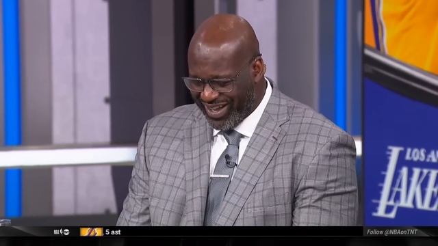 Shaq & Chuck can't stop laughing at Anthony Davis leaving in wheelchair with head injury смотреть онлайн